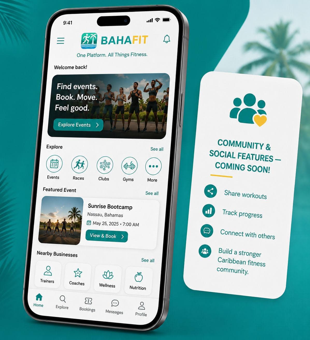 Bahafit app preview